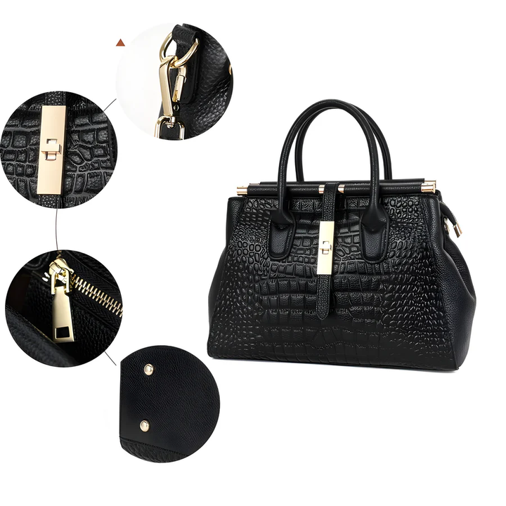 Aveline Classic Alligator Bag