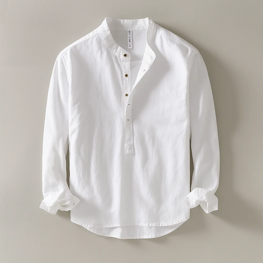 Ren Minimal Linen Shirt