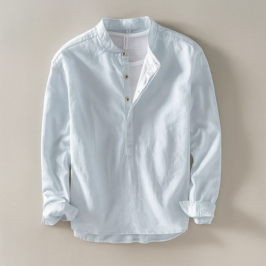 Ren Minimal Linen Shirt
