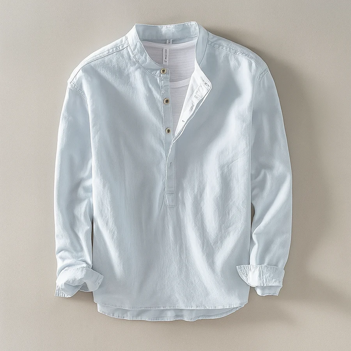 Ren Minimal Linen Shirt