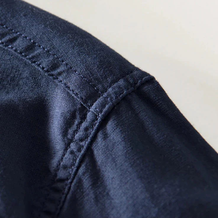 Ren Minimal Linen Shirt