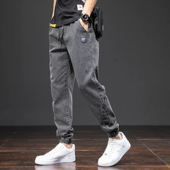 Noah Pierce Denim Jogger Pants