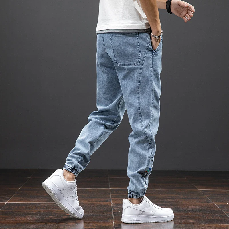 Noah Pierce Denim Jogger Pants
