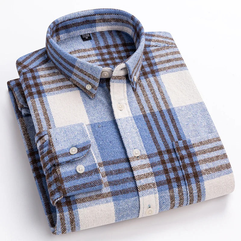 Wexler Plaid Cotton Shirt