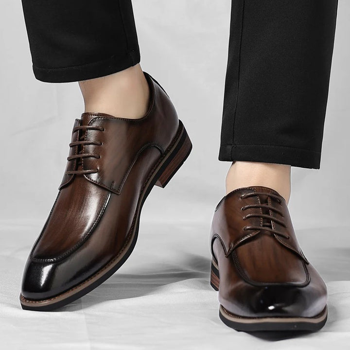 Delvane Classic Leather Oxfords