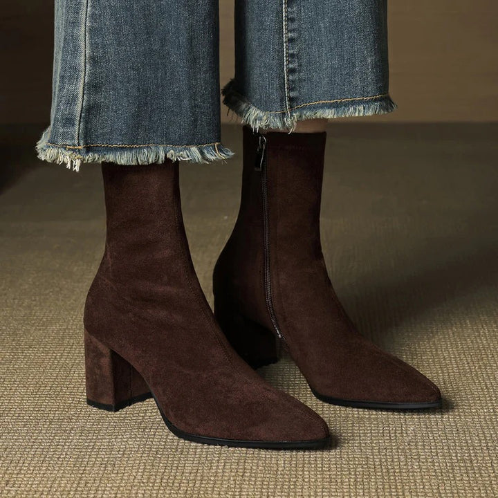 Celinne Paris Suede Boots