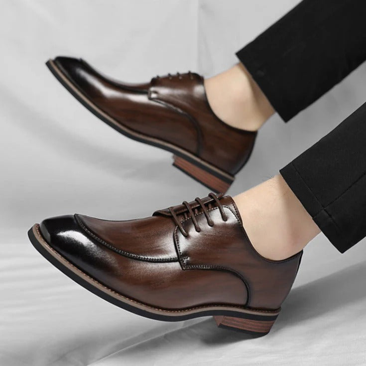 Delvane Classic Leather Oxfords