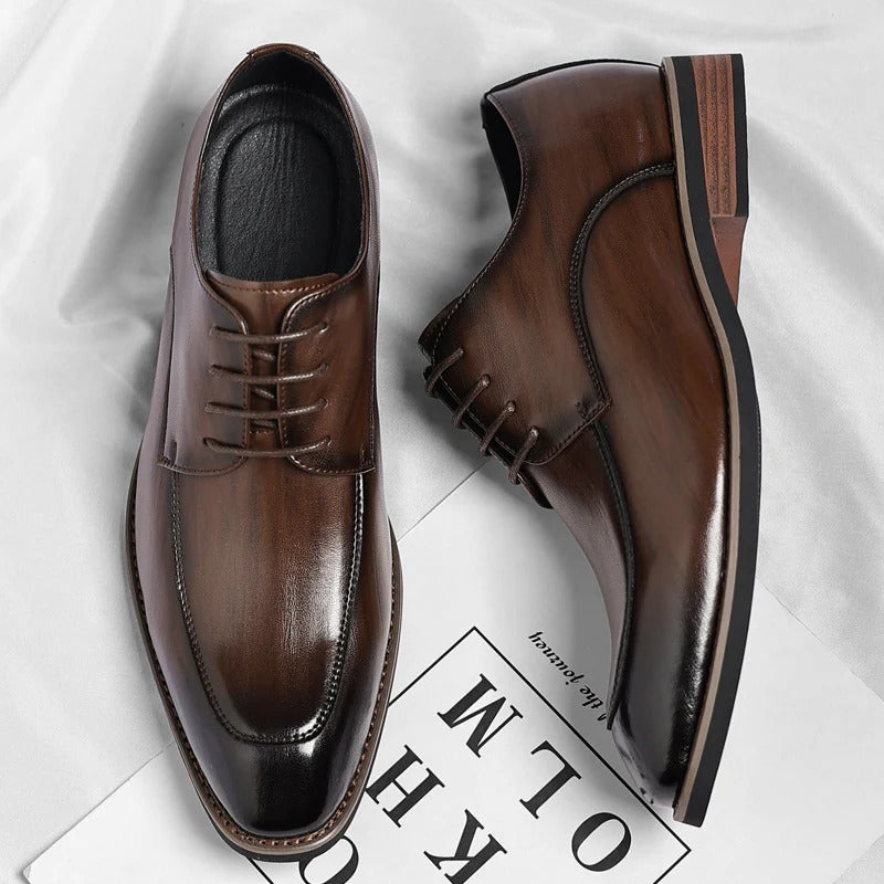 Delvane Classic Leather Oxfords