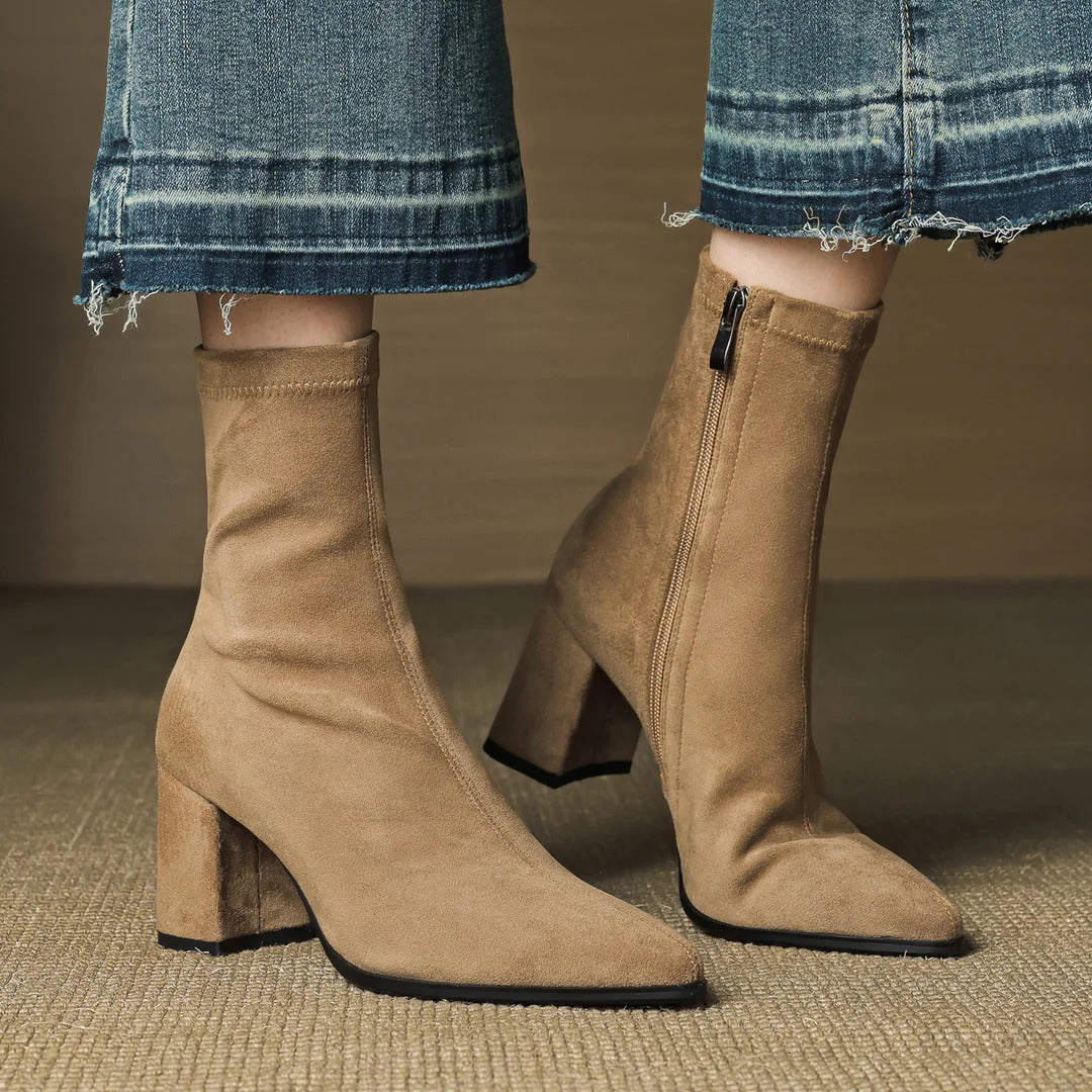 Celinne Paris Suede Boots