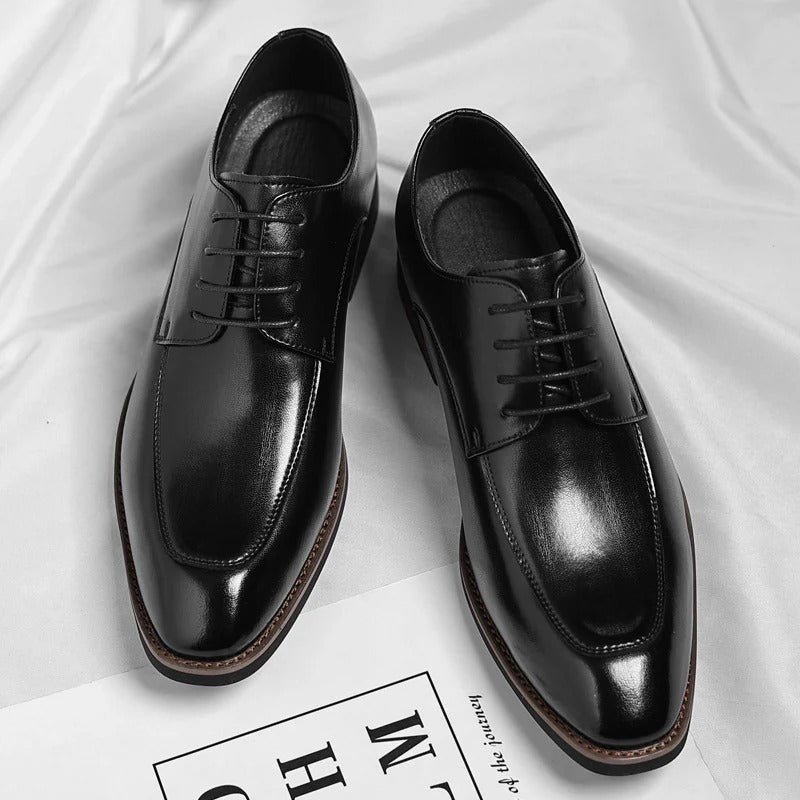 Delvane Classic Leather Oxfords