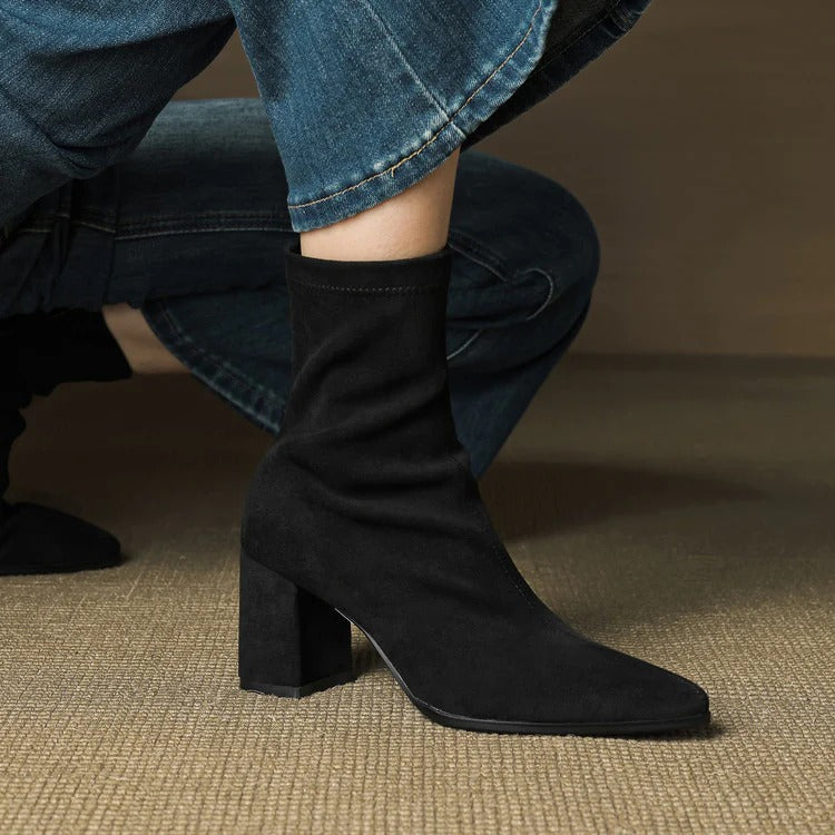 Celinne Paris Suede Boots