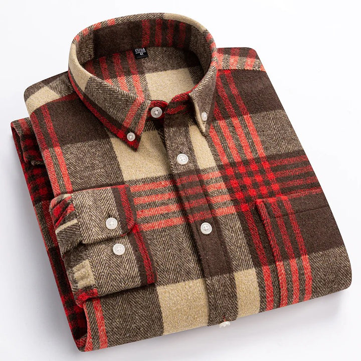 Wexler Plaid Cotton Shirt