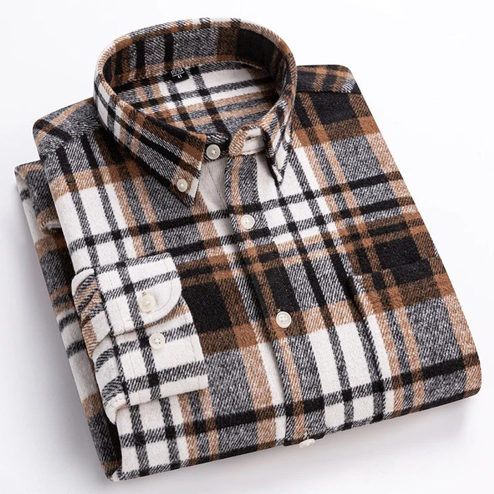Wexler Plaid Cotton Shirt
