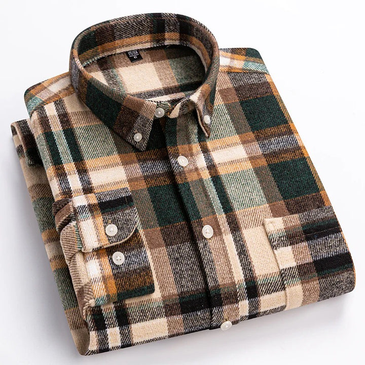 Wexler Plaid Cotton Shirt