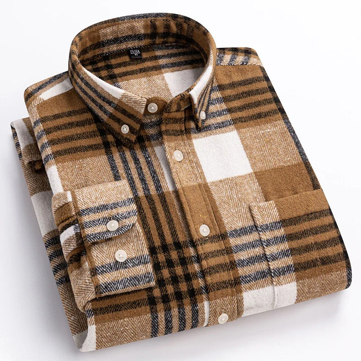 Wexler Plaid Cotton Shirt