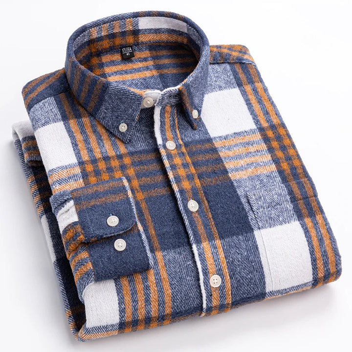 Wexler Plaid Cotton Shirt