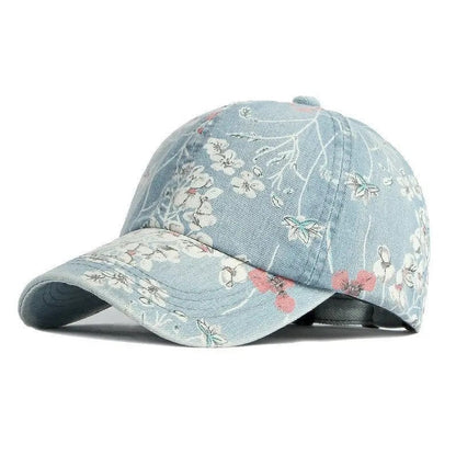 Lirone Floral Embroidered Baseball Cap