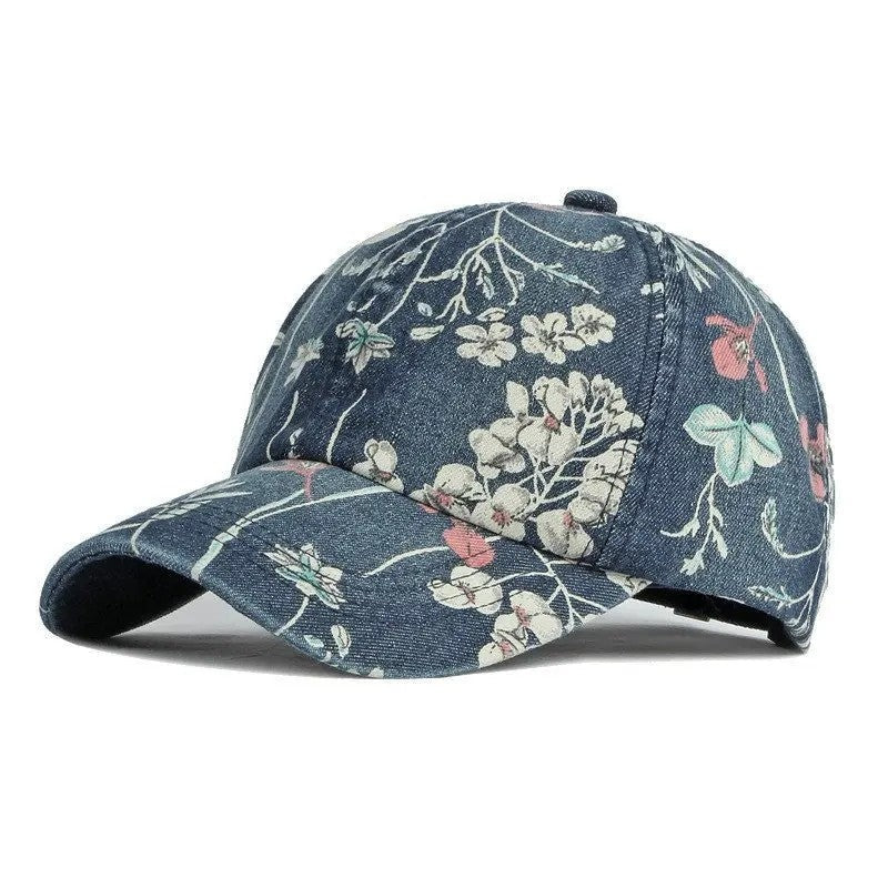 Lirone Floral Embroidered Baseball Cap