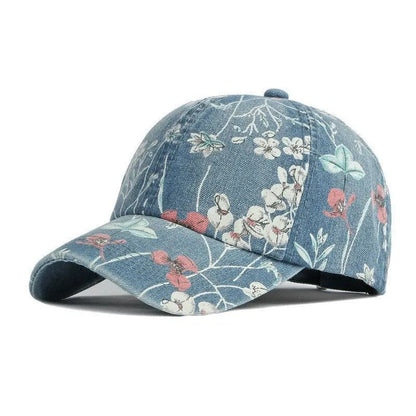 Lirone Floral Embroidered Baseball Cap