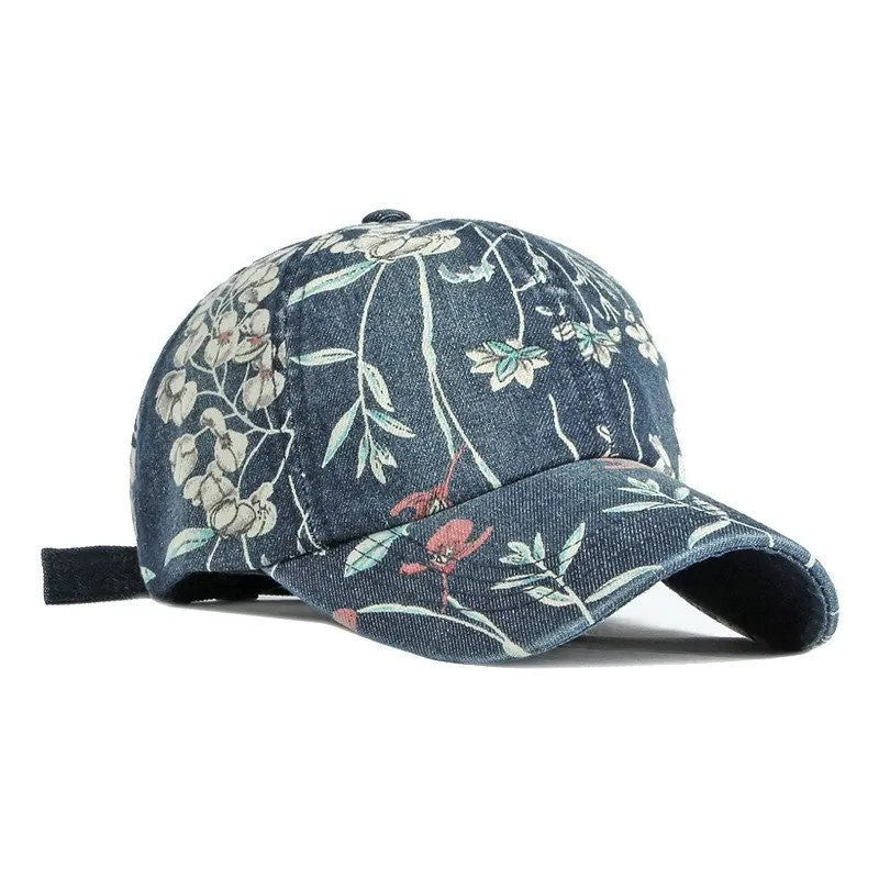 Lirone Floral Embroidered Baseball Cap