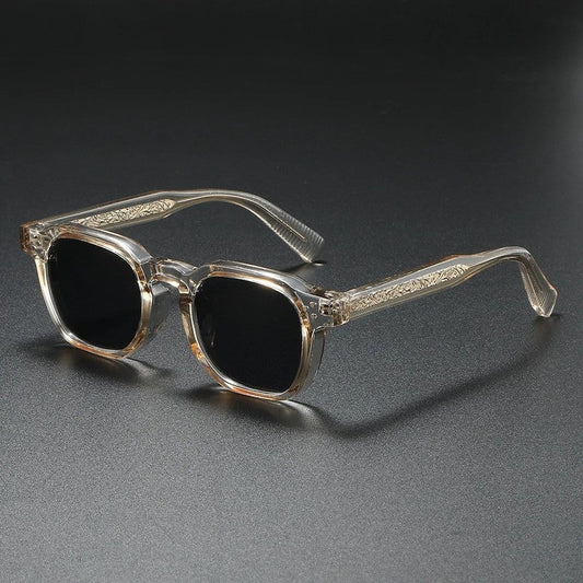 Lunari Square Acetate Bold Sunglasses