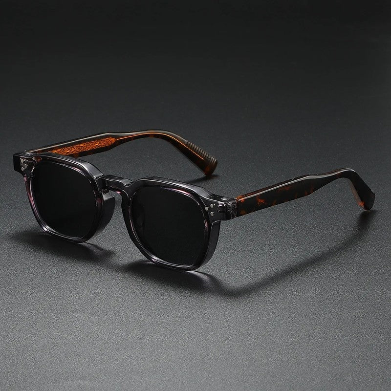 Lunari Square Acetate Bold Sunglasses