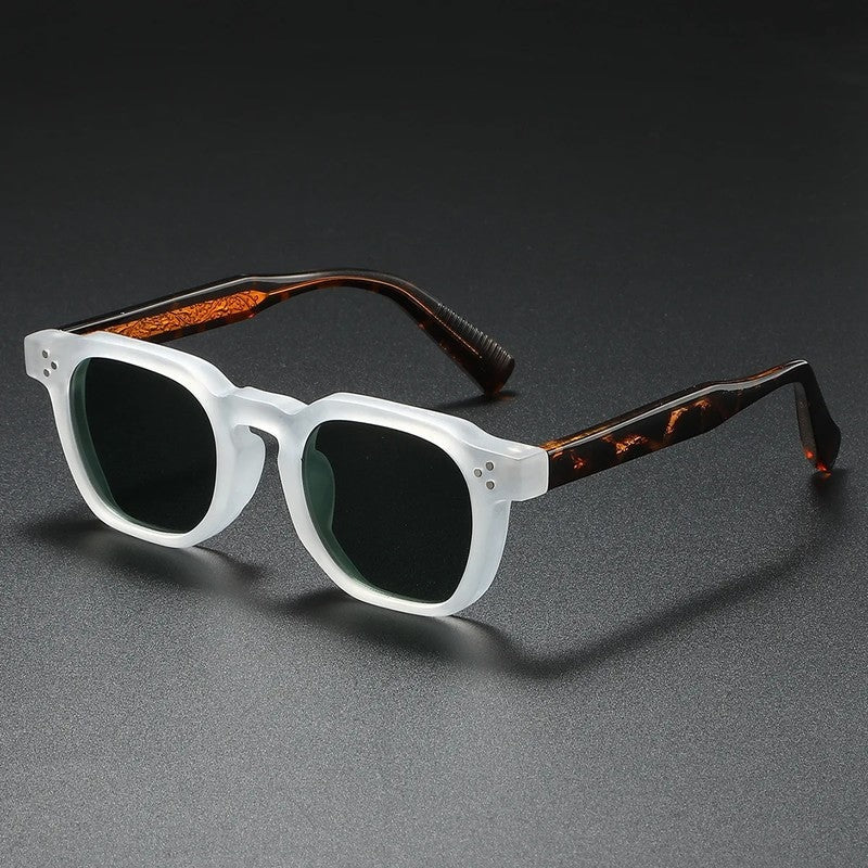 Lunari Square Acetate Bold Sunglasses