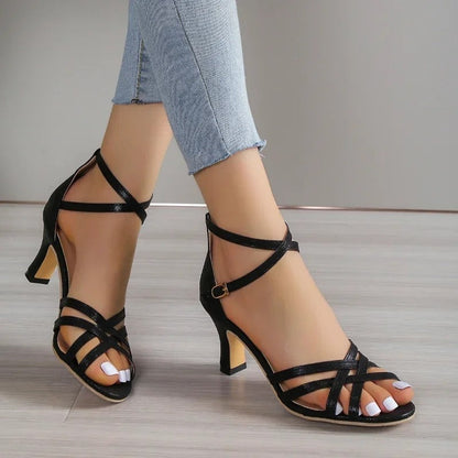 Lunari Strappy Block Heel Sandals