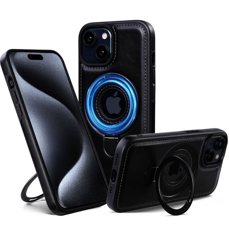 MagSafe Leather Grip iPhone Case
