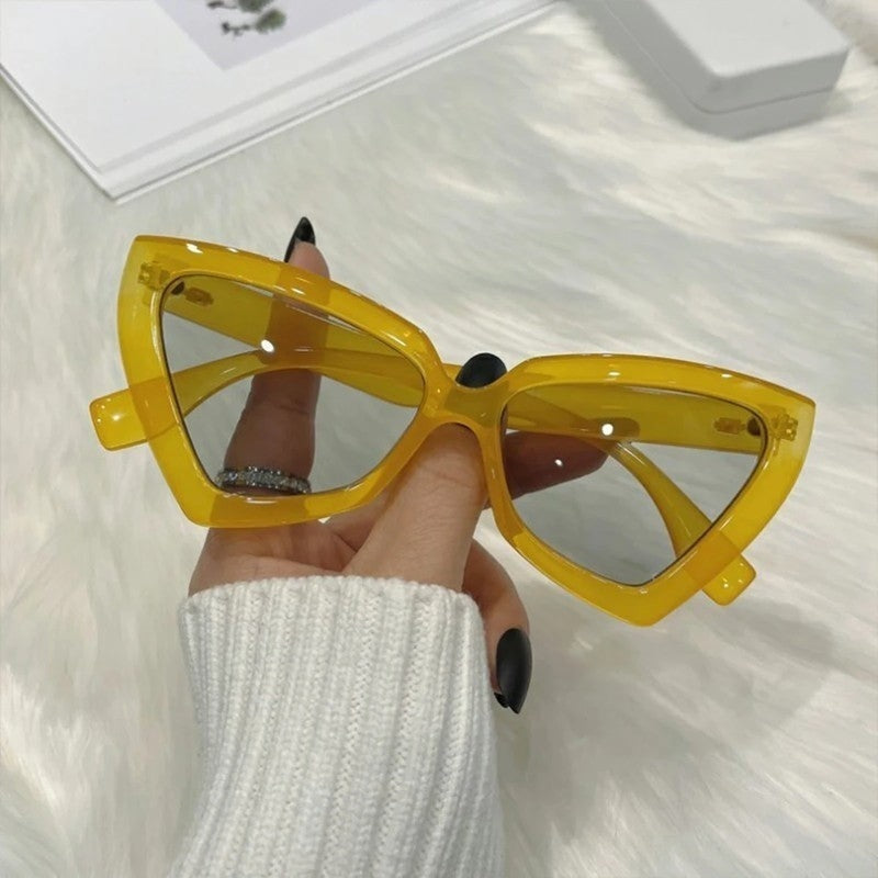 Ravino Angular Cat Eye Sunglasses