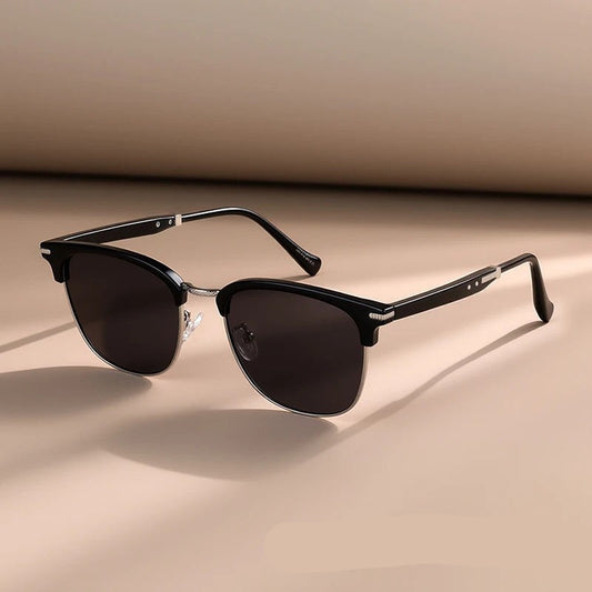 Maviro Clubmaster Metal Frame Sunglasses