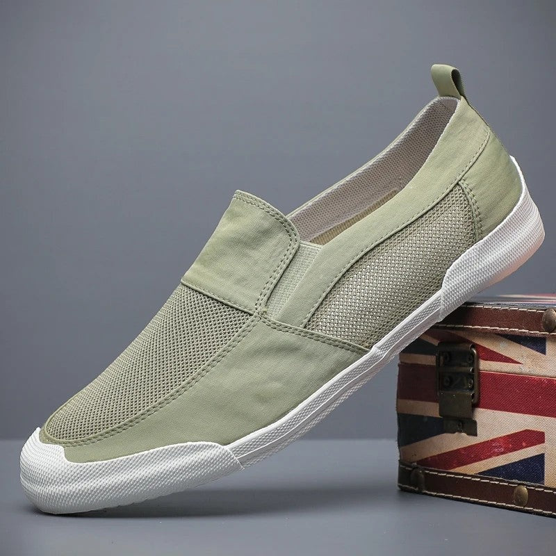 Mirello Mesh Panel Slip-On Sneakers