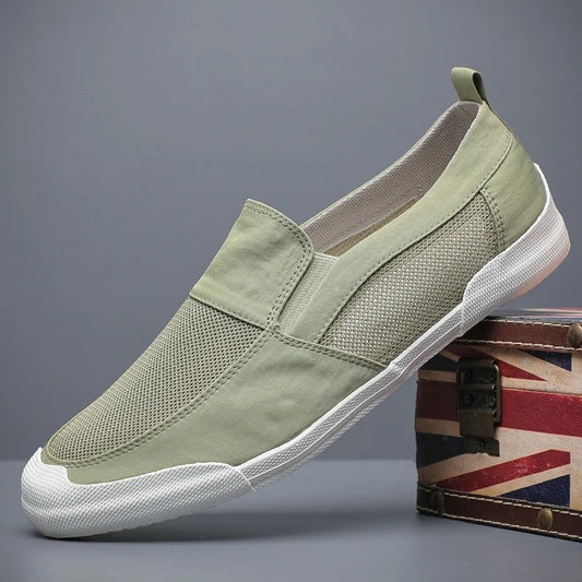 Mirello Mesh Panel Slip-On Sneakers