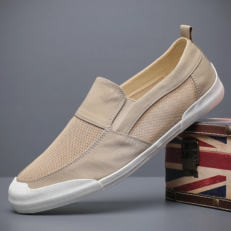 Mirello Mesh Panel Slip-On Sneakers