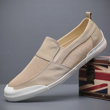 Mirello Mesh Panel Slip-On Sneakers