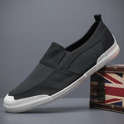 Mirello Mesh Panel Slip-On Sneakers