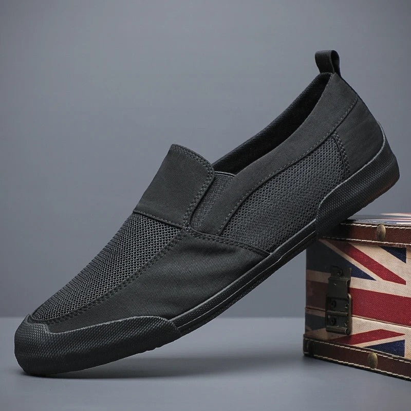 Mirello Mesh Panel Slip-On Sneakers