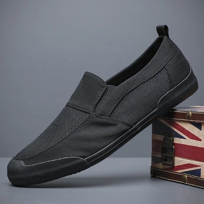 Mirello Mesh Panel Slip-On Sneakers