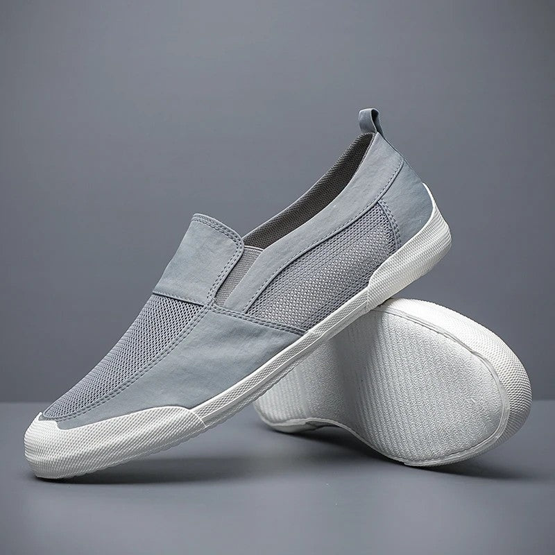 Mirello Mesh Panel Slip-On Sneakers
