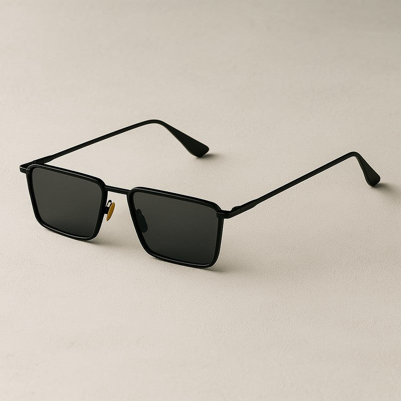 Mivaro Square Metal Frame Sunglasses