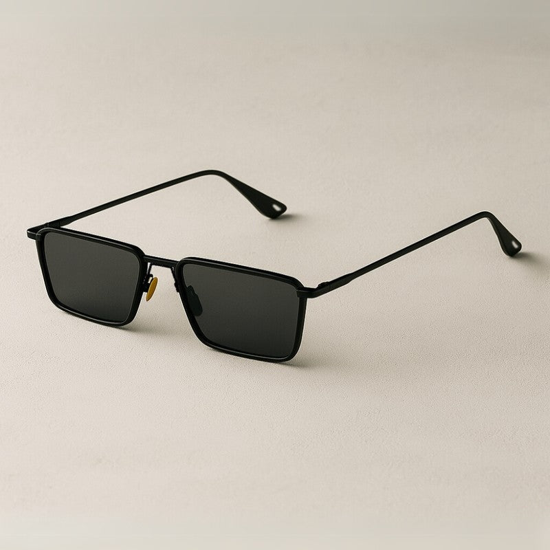 Mivaro Square Metal Frame Sunglasses