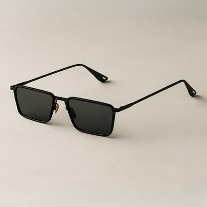 Mivaro Square Metal Frame Sunglasses