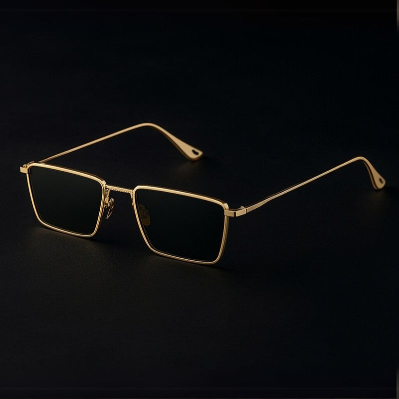Mivaro Square Metal Frame Sunglasses