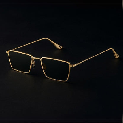 Mivaro Square Metal Frame Sunglasses