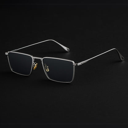 Mivaro Square Metal Frame Sunglasses