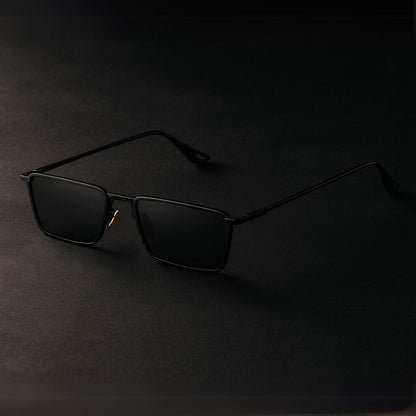 Mivaro Square Metal Frame Sunglasses