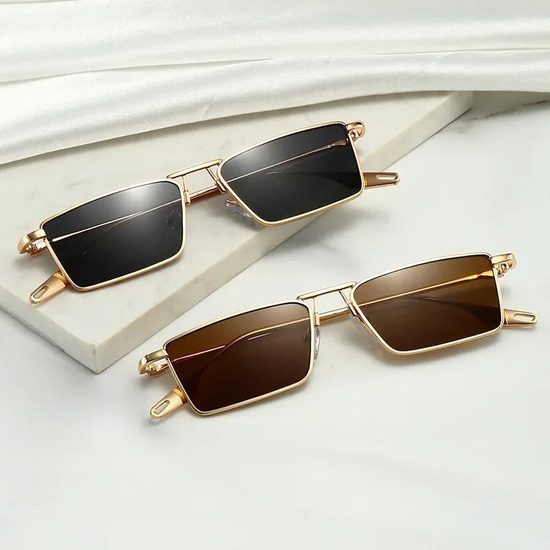 Mivaro Square Metal Frame Sunglasses