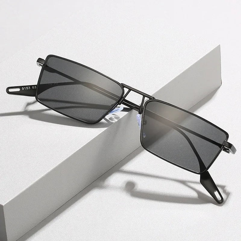 Mivaro Square Metal Frame Sunglasses