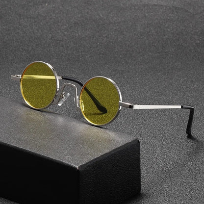 Naviro Round Metal Frame Sunglasses