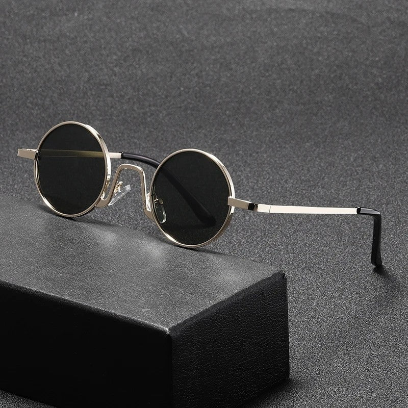 Naviro Round Metal Frame Sunglasses